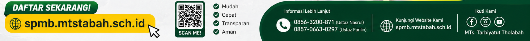 Benner SPMB MTs. Tabah